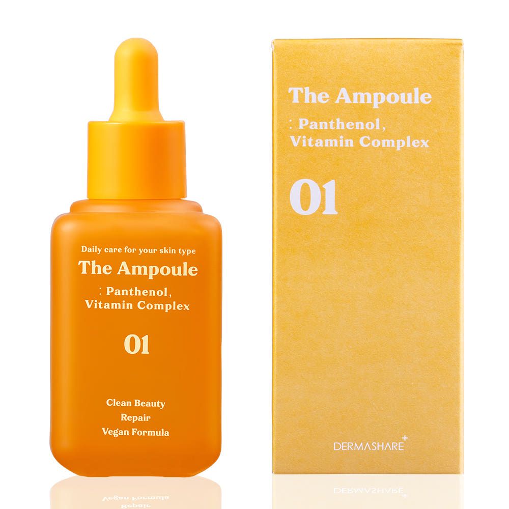 DERMASHARE The Ampoule Panthenol Vitamin Complex 60ml Skin Barrier Regeneration K Beauty _ Made in Korea